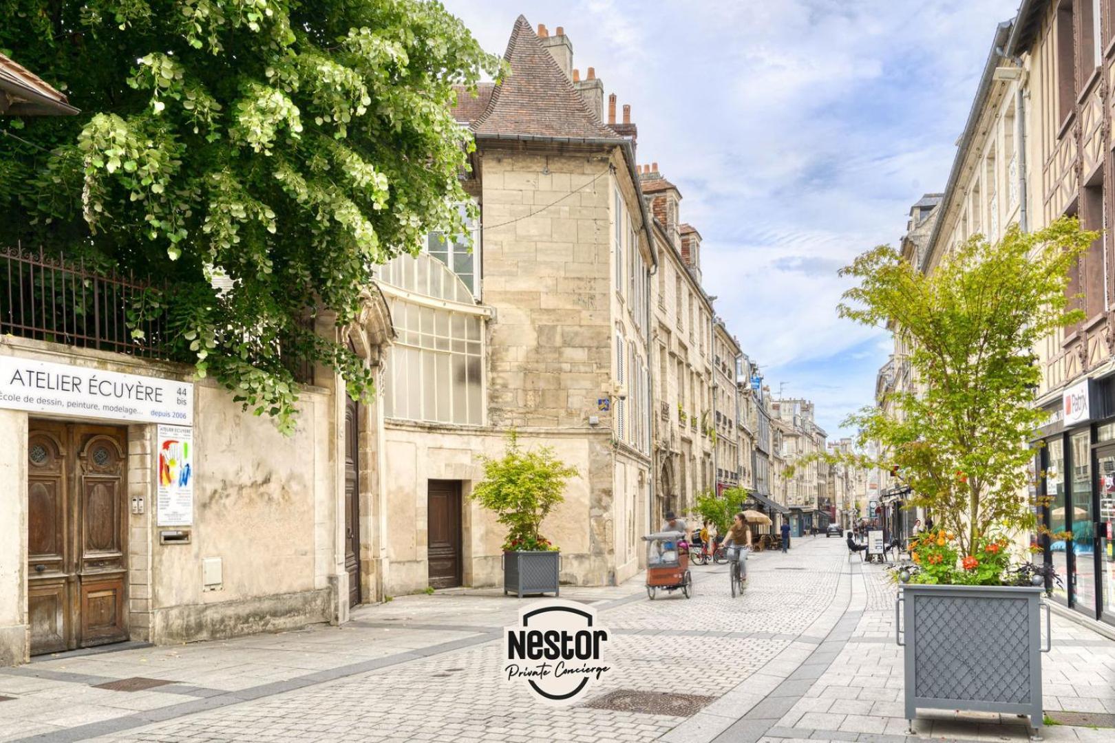 La Casa Bella — Chic & Modern Downtown Appartement Caen Buitenkant foto